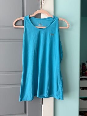 Under Armour Women's Aqua Blue Performance Tank